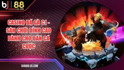 Casino Đá Gà C1 - Sân Chơi Đỉnh Cao Dành Cho Dân Cá Cược