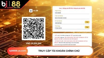 Truy cập tài khoản chính chủ